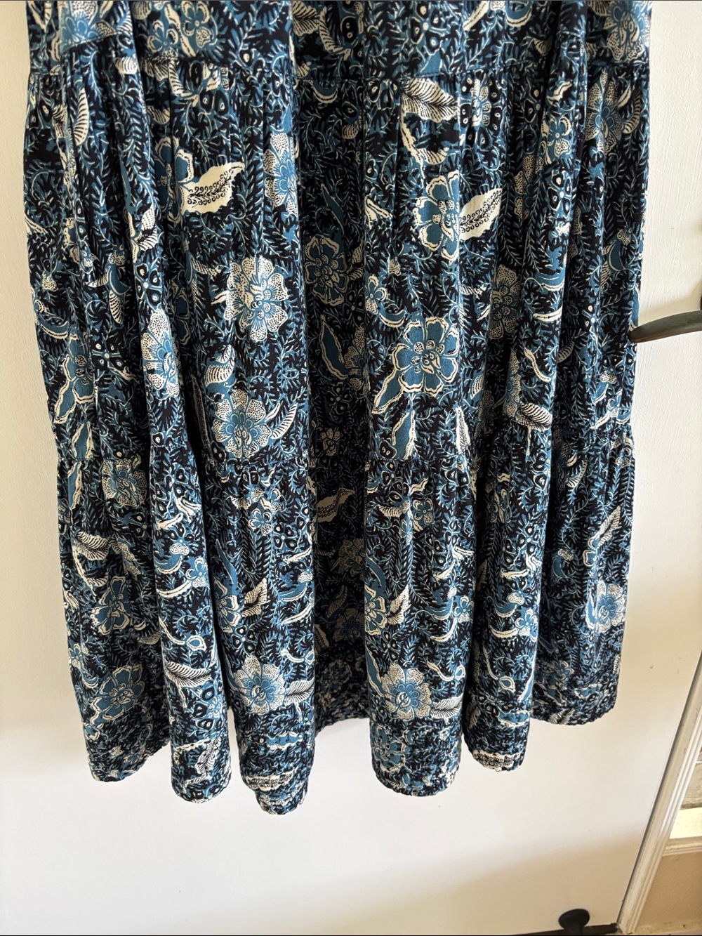 Ulla Johnson Kasmin cotton-blend tiered dress boho summer resort wear - Picture 9 of 13